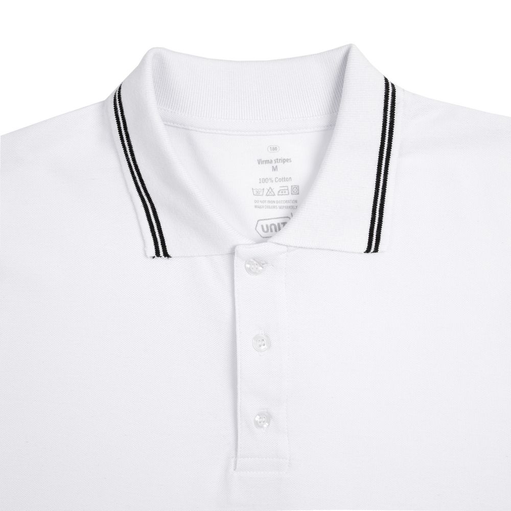 Рубашка поло Virma Stripes, белая, размер 3XL