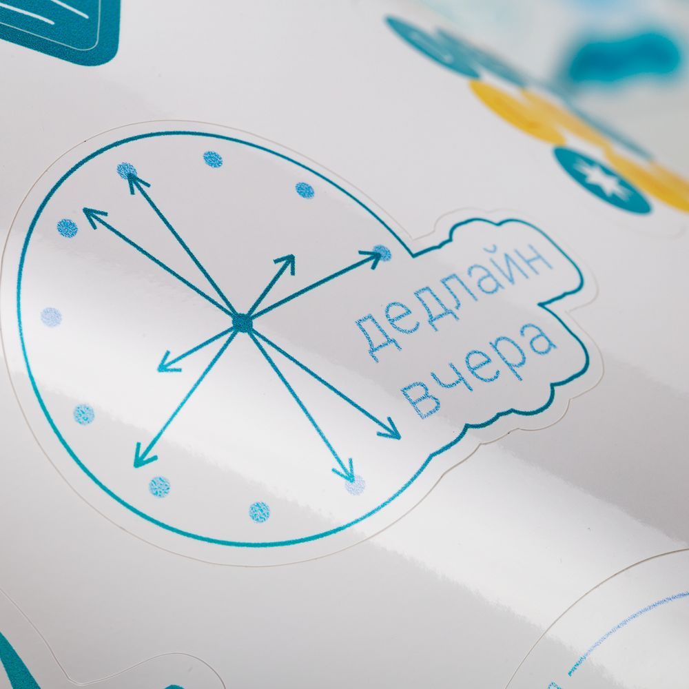 Наклейки ПВХ Sticker Pack на заказ