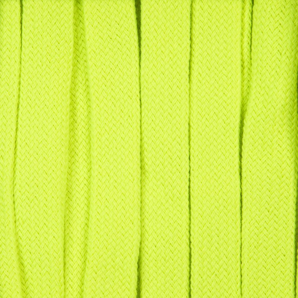 Плоский шнур Cord S, желтый неон
