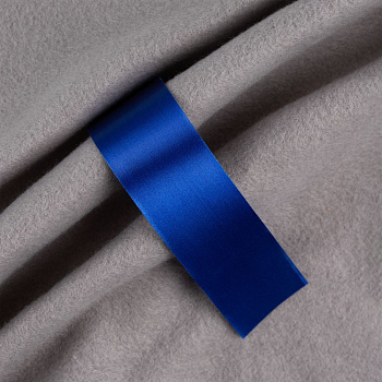Лента сатиновая Satin 35 S, синяя