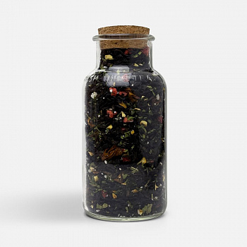 Чай «Сокочай», черный с соком ананаса, клубникой, мятой